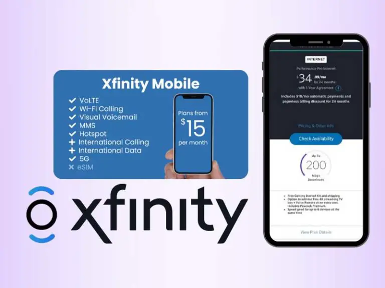 how much is xfinity mobile and internet