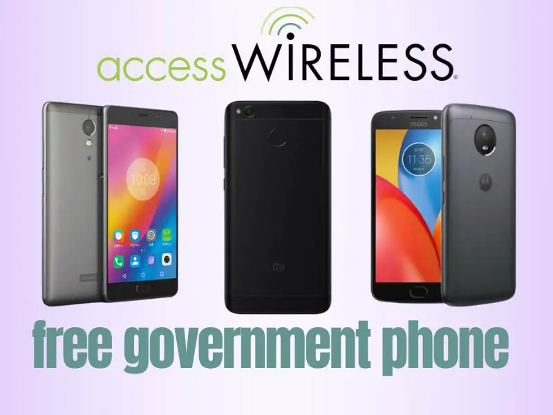 access wireless free government phone