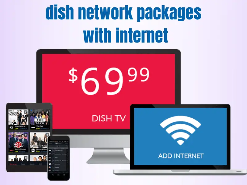 dish network packages with internet